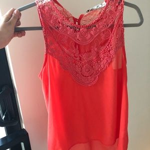 Chloe K sheer tank small